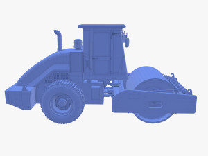 Road roller V7 3D Модель