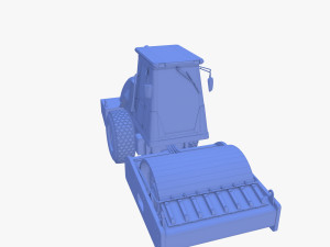 Road roller V7 3D Модель