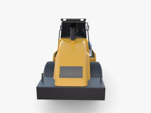 Road roller V8 3D Модель