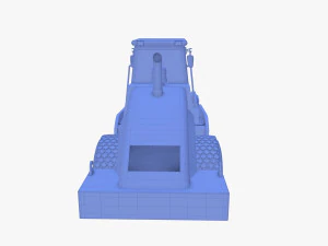 Rullo compressore V8 Modello 3D