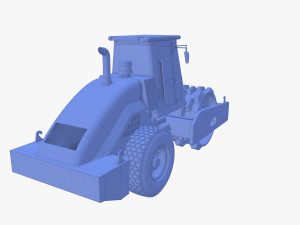 Road roller V8 3D Модель