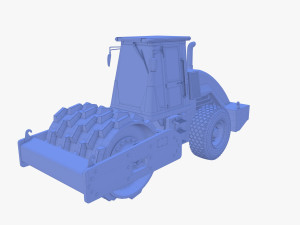 Road roller V8 3D Модель