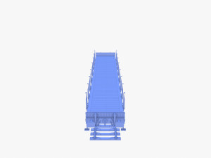 CFR Flat Rail Car v2 3D Model