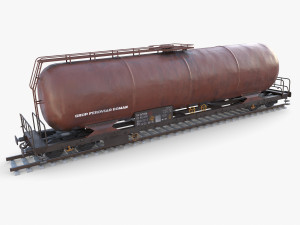 CFR Tanker Rail Car v1 Modelo 3D
