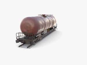 Carro-tanque CFR v1 Modelo 3D