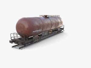 Carro-tanque CFR v1 Modelo 3D