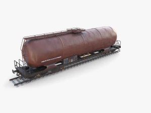 Carro-tanque CFR v1 Modelo 3D