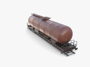 Carro-tanque CFR v1 Modelo 3D