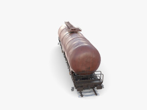 CFR Tanker Rail Car v1 3D मॉडल