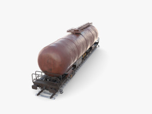 CFR Tanker Rail Car v1 3D मॉडल