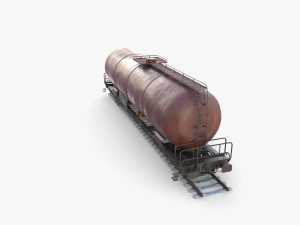 CFR Tanker Rail Car v1 3D मॉडल