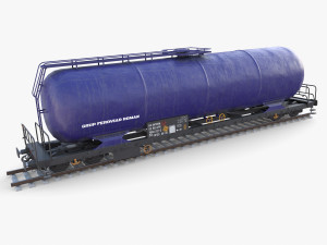 CFR Tanker Rail Car v2 Modelo 3D