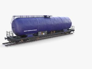 CFR Tanker Rail Car v2 Modelo 3D