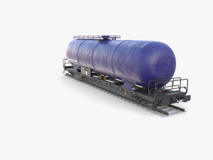 CFR Tanker Rail Car v2 Modelo 3D