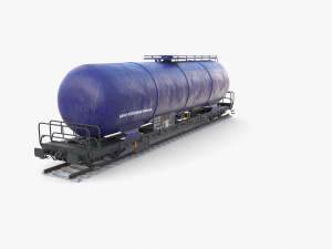 CFR Tanker Rail Car v2 Modelo 3D