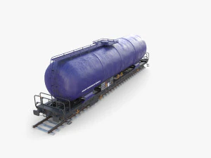CFR Tanker Rail Car v2 3D Model
