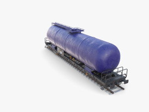 CFR Tanker Rail Car v2 Modelo 3D