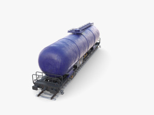 CFR Tanker Rail Car v2 Modelo 3D