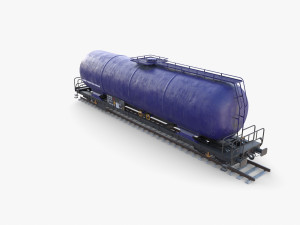 CFR Tanker Rail Car v2 Modelo 3D