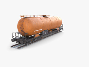 CFR Tanker Rail Car v3 3Dモデル