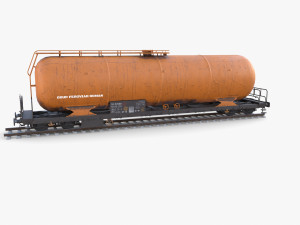 CFR Tanker Rail Car v3 3Dモデル