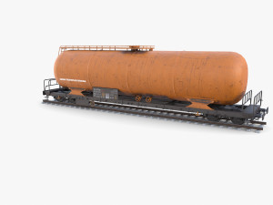 CFR Tanker Rail Car v3 3Dモデル