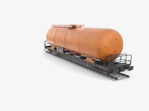 CFR Tanker Rail Car v3 3Dモデル