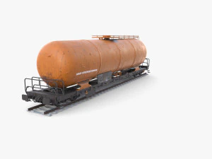 CFR Tanker Rail Car v3 3D Model