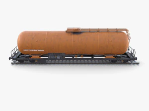 CFR Tanker Rail Car v3 3D Model