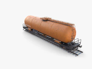 CFR Tanker Rail Car v3 3D Model