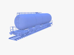 CFR Tanker Rail Car v3 3D Model