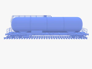 CFR Tanker Rail Car v3 3D Model