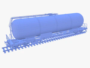 CFR Tanker Rail Car v3 3D Model