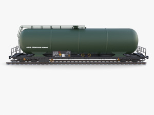 CFR Tanker Rail Car v4 3D Model
