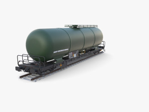 CFR Tanker Rail Car v4 3D Model