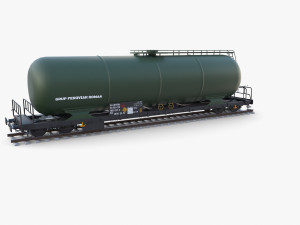 CFR Tanker Rail Car v4 3D Model