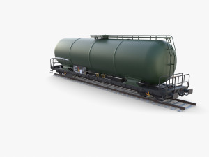CFR Tanker Rail Car v4 3D Model