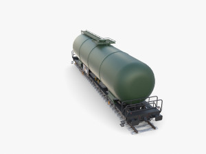CFR Tanker Rail Car v4 3D Model