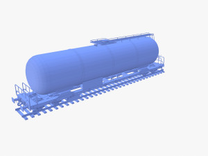 CFR Tanker Rail Car v4 3D Model