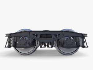 Train car bogie v1 3D Модель