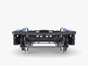 Train car bogie v1 3D Model