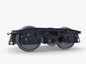 Train car bogie v1 3D Модель