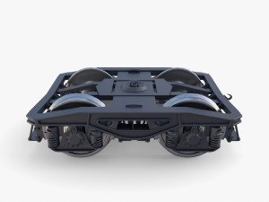Train car bogie v1 3D Модель