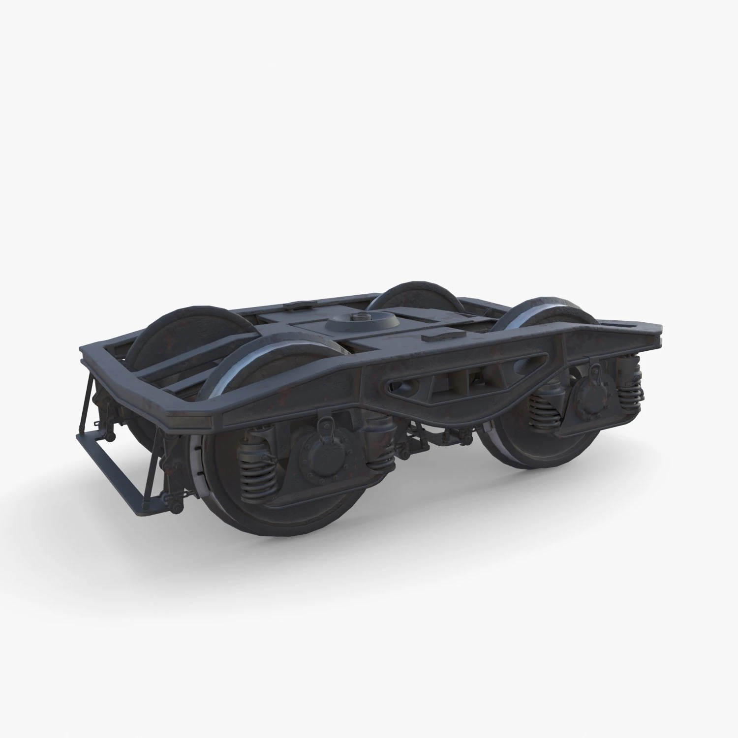 Carrello del vagone ferroviario v2 Modello 3D .c4d .max .obj .3ds .fbx .stl .blend 