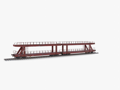 CFR Auto Carrier Rail Car v1 Modelo 3D