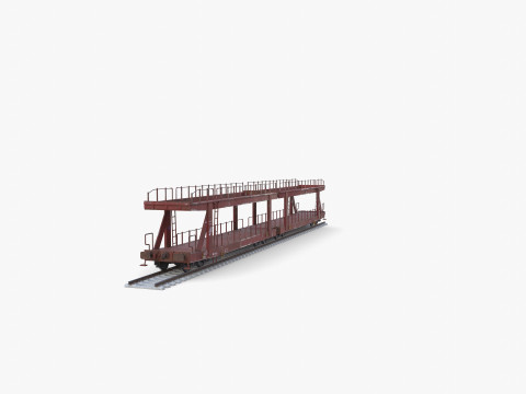 CFR Auto Carrier Rail Car v1 Modelo 3D