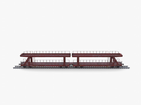 CFR Auto Carrier Rail Car v1 Modelo 3D