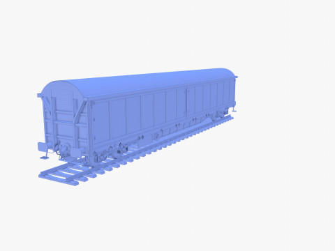 CFR Boxcar Rail Car v1 Modelo 3D