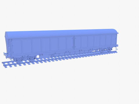 CFR Boxcar Rail Car v1 Modelo 3D