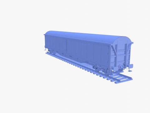 CFR Boxcar Rail Car v1 Modelo 3D
